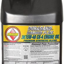 Duragard Diamond Plate Synthetic Blend CK4 15w40 Engine Oil - 2.5 Gallon Jug - Meets Ford WSS-M2C171-F1