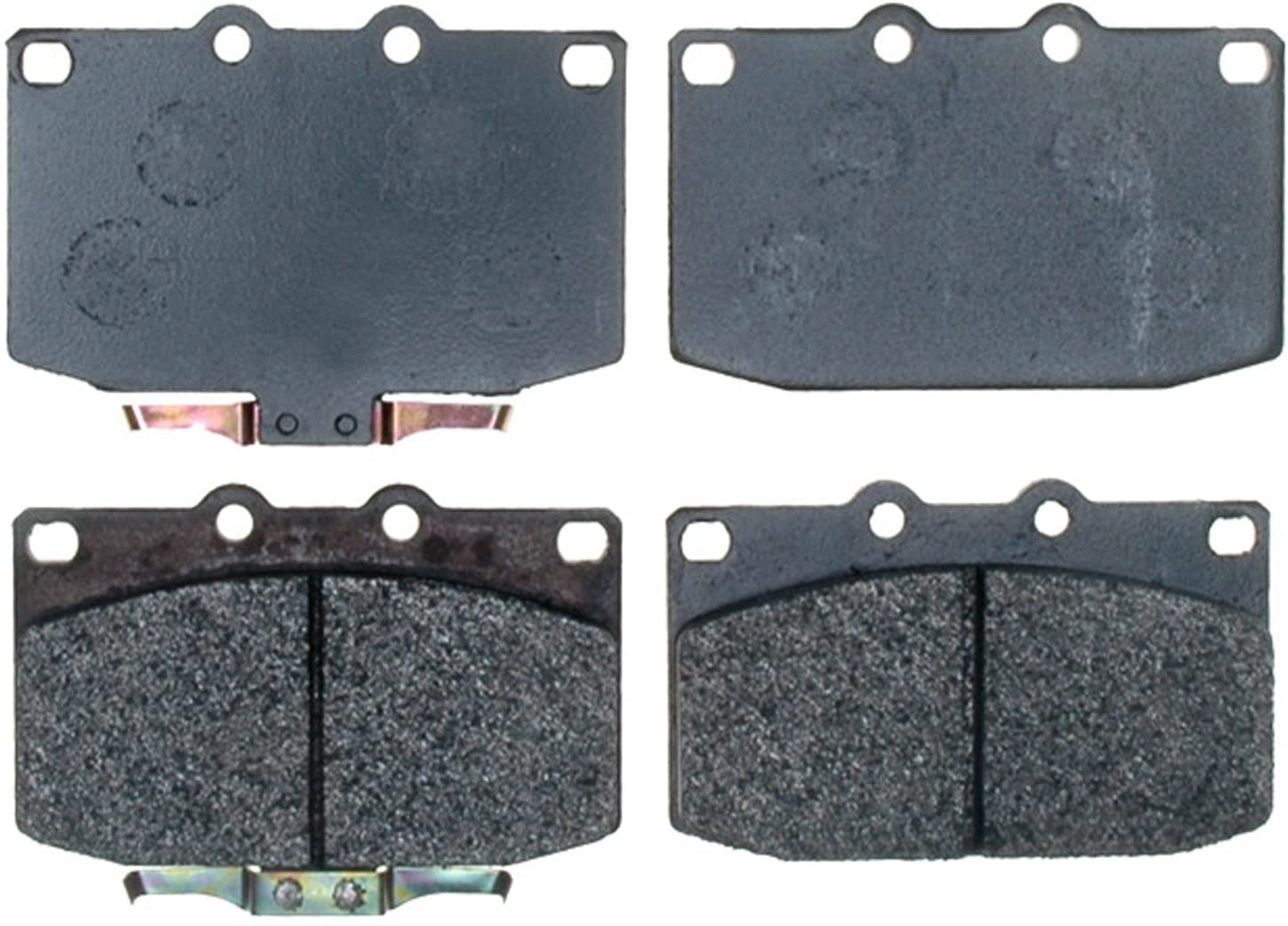 ACDelco 17D331 Professional Organic Front Disc Brake Pad Set