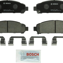 Bosch BP1401 QuietCast Premium Semi-Metallic Disc Brake Pad Set For 2009-2016 Toyota Venza; Front
