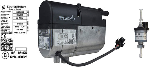 Eberspacher Hydronic D5WSC 12V Replacement Heater with Fuel Pump