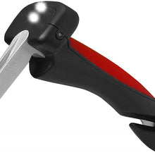 The Original Emson Car Cane – All-in-One Auto Assist Handle with Built in LED Flashlight, Seatbelt Cutter, and Window Breaker – 100% Lifetime Guarantee, Batteries Included