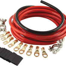 QuickCar Racing Products 57-009 Battery Cable Kit with Terminals and Power Rings