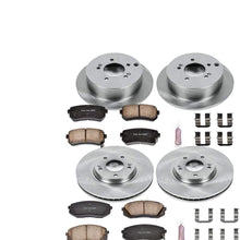 Autospecialty KOE6307 Daily Driver 1-Click OE Replacement Front/Rear Brake Kit