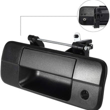 Dade Black Textured Tailgate Liftgate Latch Handle Compatible for 2007-2013 Toyota Tundra 690900C040 69090-0C040