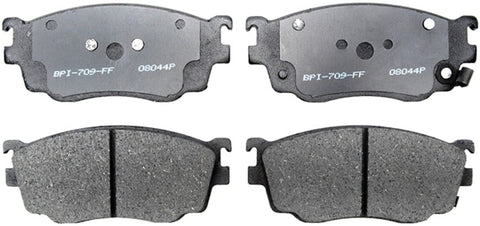 ACDelco 17D755 Professional Organic Front Disc Brake Pad Set