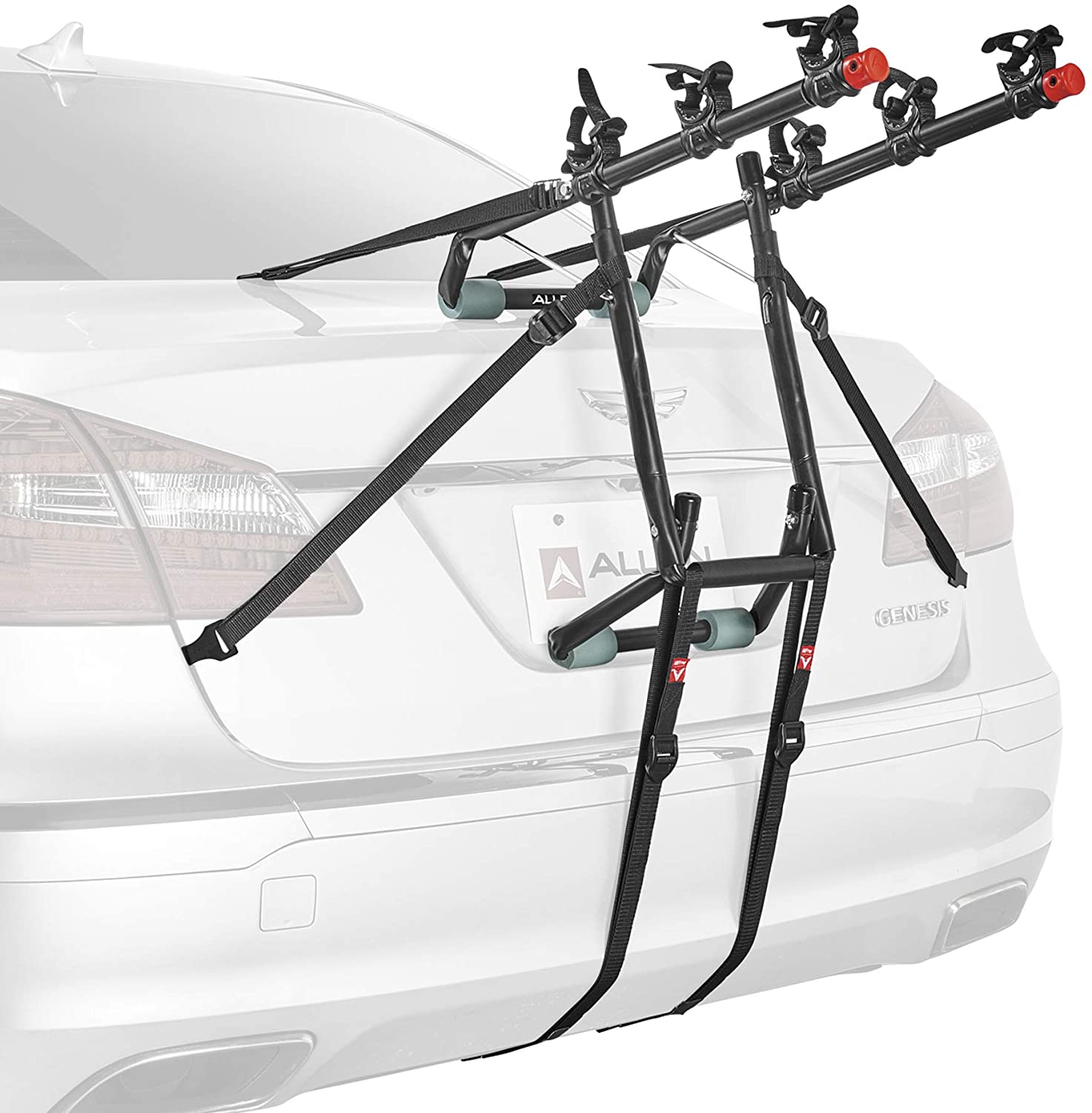 Allen Sports Deluxe Trunk Mount 3-Bike Carrier, Model 103DN-R