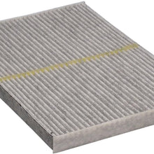 ECOGARD XC10461C Premium Cabin Air Filter with Activated Carbon Odor Eliminator Fits Nissan Rogue 2008-2013, Sentra 2007-2012, Rogue Select 2014-2015