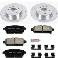 Power Stop K5544 Rear Brake Kit with Drilled/Slotted Brake Rotors and Z23 Evolution Ceramic Brake Pads