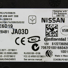 284B1-JA03D – Body Control Module (BCM) for a Nissan Altima (2010-2011)