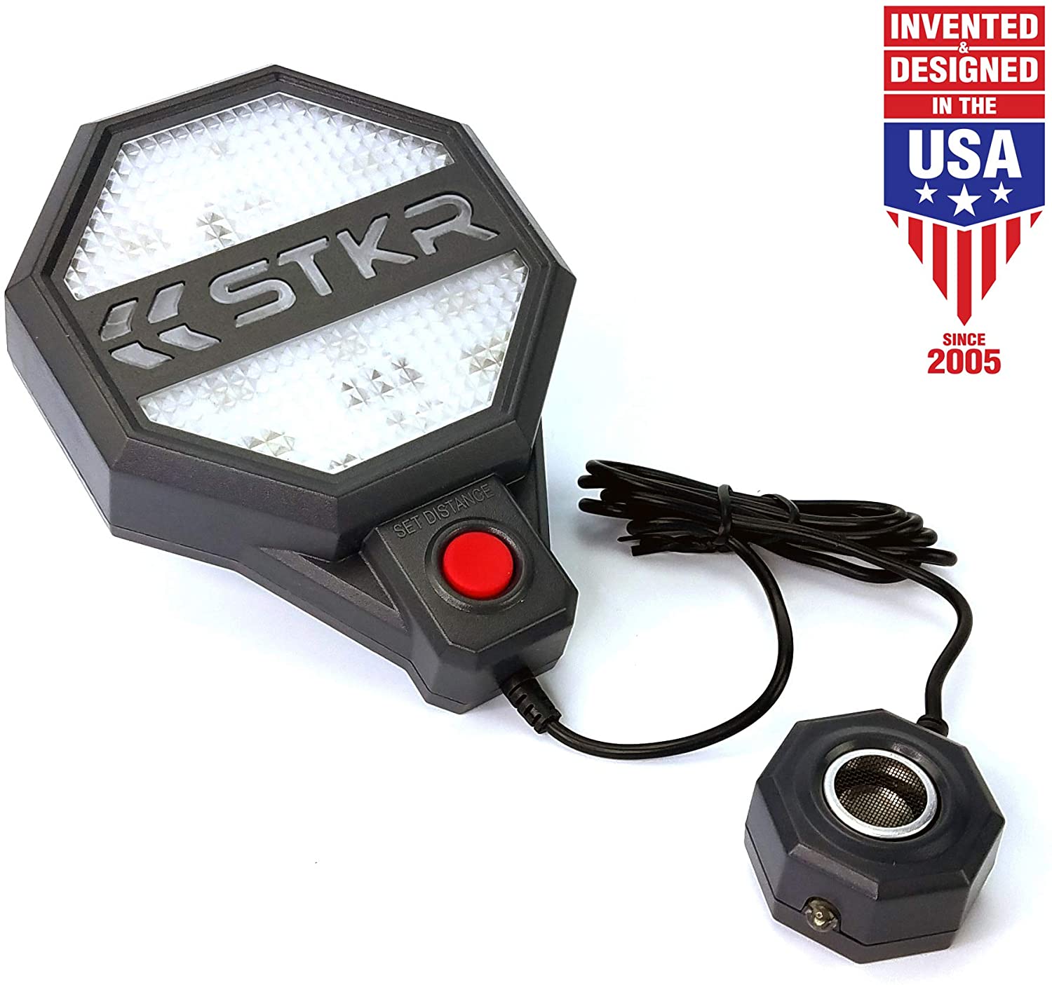 STKR Concepts 00-246 Adjustable Garage Parking Sensor Aid, Dark Gray