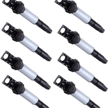 ZENITHIKE 8 PCS Ignition Coil Pack Compatible with B-MW 2001-2010 Vehicles for UF522 UF515