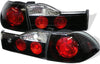 Spyder Honda Accord 01-02 4Dr Altezza Tail Lights - Black (Black)