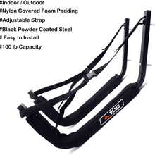 HongK- Heavy-Duty HighRise Wall Mount Kayak Paddle Surfboard Storage Rack Indoor/Outdoor [See Fitment]