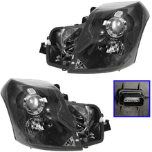 Headlights Headlamps Left & Right Pair Set for 03-07 Cadillac CTS