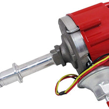 Top Street Performance JM6511R 50K Volt Coil HEI Distributor with Red Cap