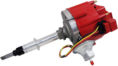 Top Street Performance JM6511R 50K Volt Coil HEI Distributor with Red Cap