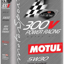 Motul 104242 300V 5w30 Racing OilSynthethic 2 Liters, 67.62 Fluid_Ounces