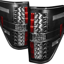 Spyder 5008374 Ford F150 09-14 LED Tail Lights - Signal-LED ; Parking-LED ; Reverse-921(Not Included) - Black
