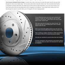 Callahan CDS02100 FRONT 299mm D/S 5 Lug [2] Rotors + Ceramic Brake Pads + Hardware [ fit Fusion MKZ Mazda 6 Milan ]