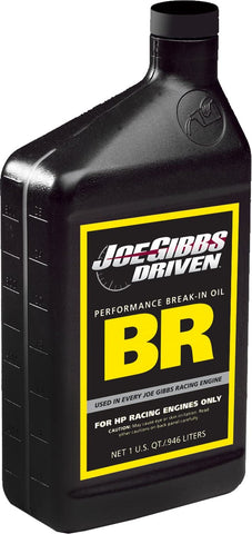 Driven JGR00106 Joe Gibbs 00107 BR 15W-50 Break-in Motor Oil - 1 Quart Bottle, Case of 12
