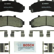 Bosch BC652 QuietCast Premium Ceramic Disc Brake Pad Set For Select Ford Explorer, Ranger; Mazda B2300, B2500, B3000, B4000; Mercury Mountaineer; Front
