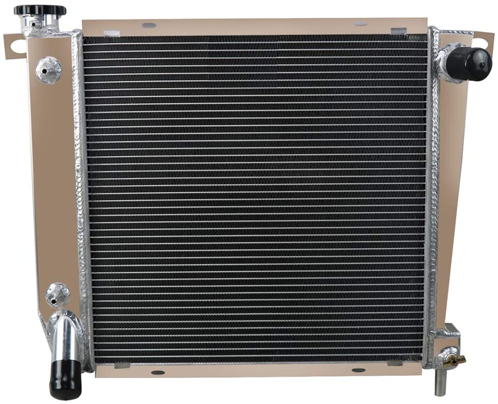 CoolingSky 2 Row Full Aluminum Radiator for 1985-1994 Ford Explorer/Ranger丨Mazda Navajo/B4000 More V6 Cars