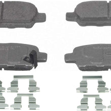 Wagner ThermoQuiet PD905 Ceramic Disc Pad Set With Installation Hardware, Rear