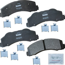 Bendix Premium Copper Free CFC1770 Ceramic Brake Pad (with Installation Hardware Front)