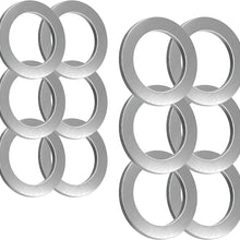 15pcs Oil Drain Plug Crush Washer Gasket Seal – 14mm Replacement for Hyundai/Kia - OEM 21513-23001 Fits Most Popular Models 2001-2022 by AUTOMAJOR