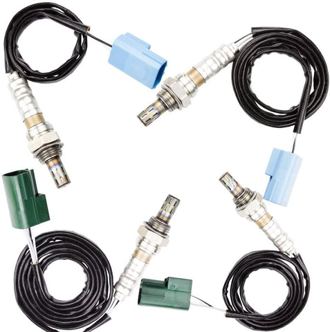 Guniang Oxygen Sensor 02 O2 for Infiniti QX4 2002-2003 3.5L Nissan Pathfinder 2001-2002 3.5L Upstream +Downstream 4pcs