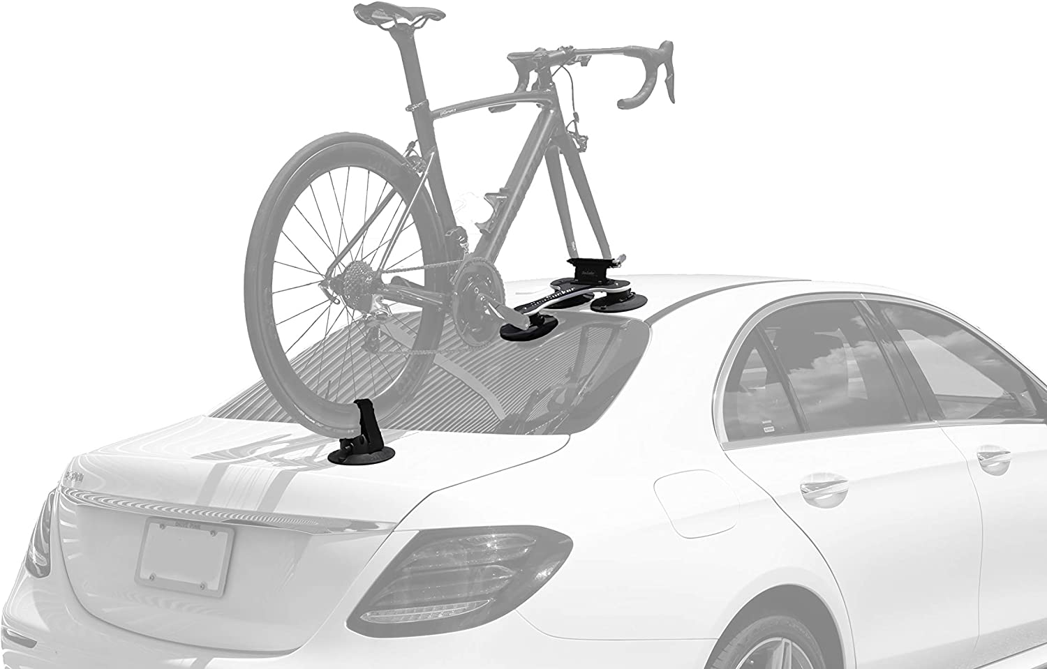 SeaSucker Talon Single Bike Rack for Cars - USA Made Racks - SUV, Sedan, Hatchback, RV, BMW, Honda, Tesla, Mazda and Every Other Car – No Hitch Mount, 100% Safe, Zero Damage, Travel-Friendly Carrier