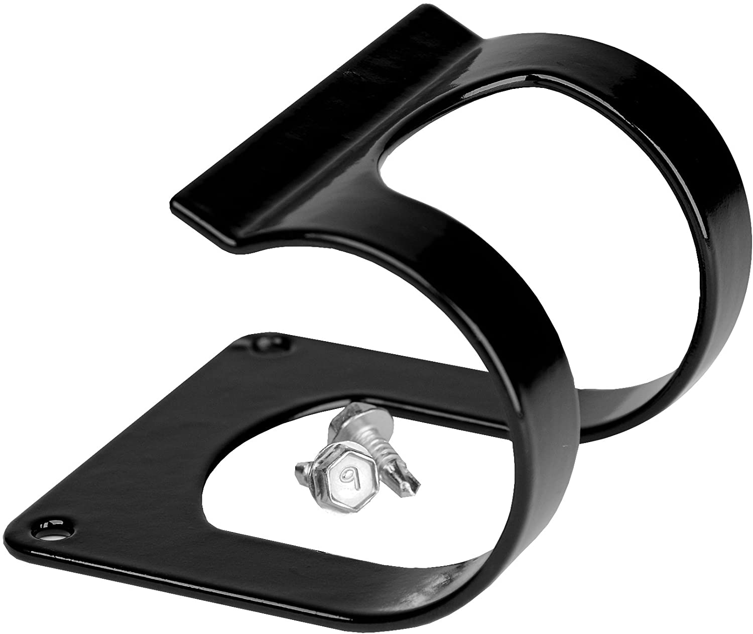 Aeromotive 12701 Filter Mounting Bracket, Black Spring Steel, Rubber Coated, Fits All 2