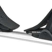 Rhino Rack Nautic 580 Series Kayak/Canoe Carrier, Includes 2 x Tie Down Straps and 2 x Rapid Straps w/Unique Buckle Protector