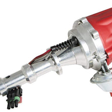 Top Street Performance JM7709R Pro Series Ready-To-Run Distributor with Red Cap