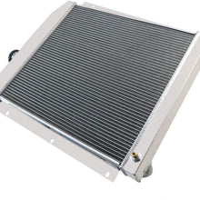 CoolingSky 4 Row Full Aluminum Engine Radiator for 1947-1954 Chevrolet Truck Pickup 3.5 3.8 4.3