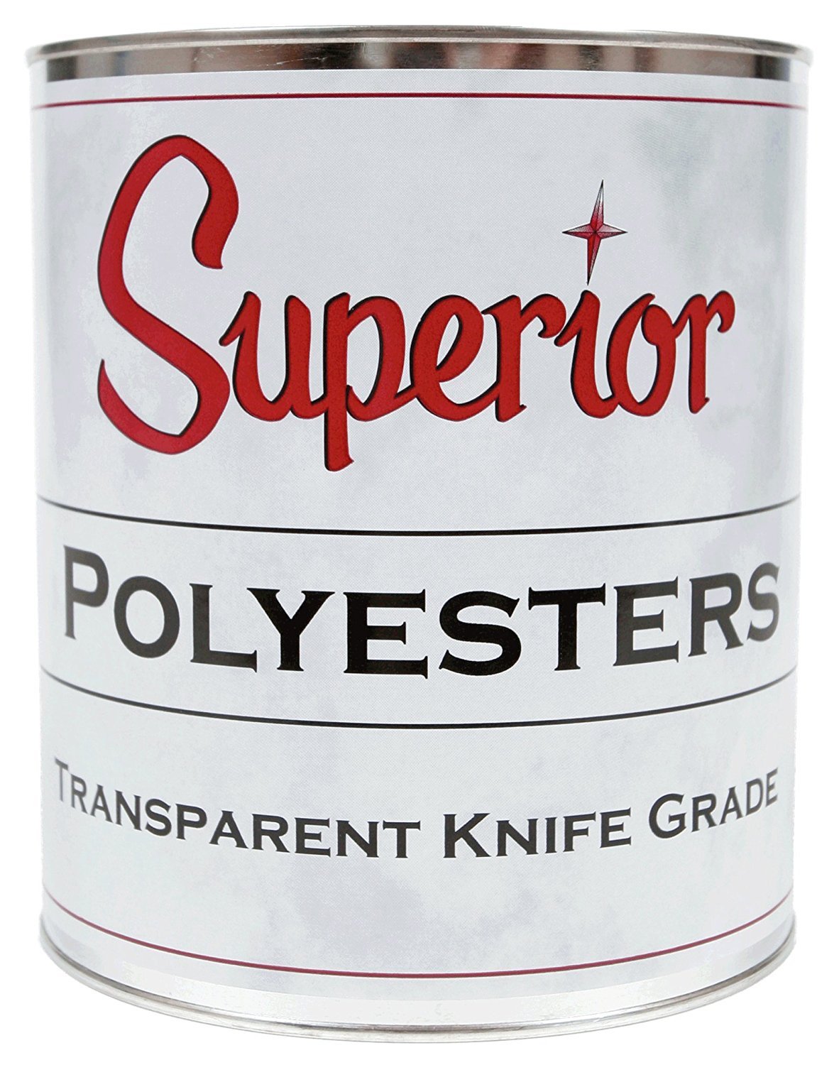 Superior Stone Polyester Transparent Knife-Grade Adhesive (1 Gallon) for Natural Stone Filling & Laminating