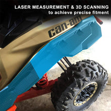 KIWI MASTER Fender Flares Extensions Compatible for 2017-2020 Can Am Maverick X3 All Models Accessories Extended Mud Flaps Guards 715002973