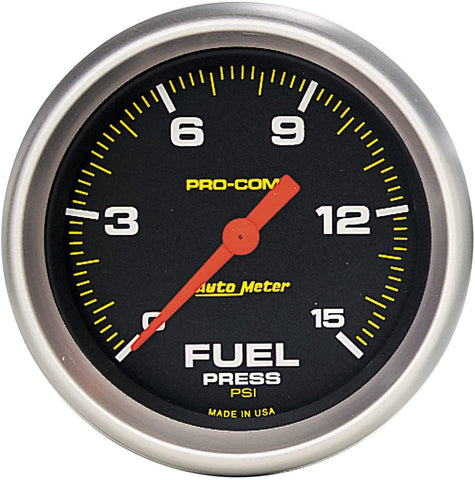 AUTO METER 5461 Pro-Comp Electric Fuel Pressure Gauge