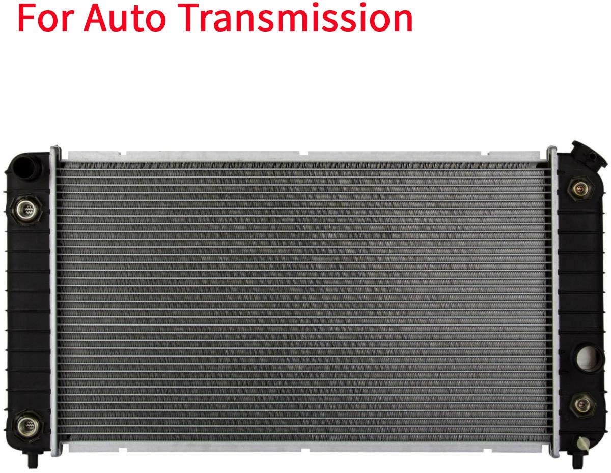 JUN Auto Al Core Radiator Compatible with Blazer C1500 S10 Jimmy Sonoma Hombre Bravada 4.2L 4.3L