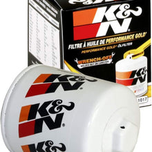 K&N Premium Oil Filter: Protects your Engine: Compatible with Select BUICK/CADILLAC/CHEVROLET/FORD Vehicle Models (See Product Description for Full List of Compatible Vehicles), HP-2011