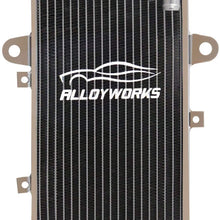 ALLOYWORKS Full Aluminum Radiator For Yamaha Raptor 700 YFM700R 2013-2018 2017 2016 2015
