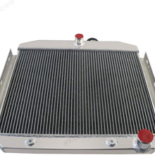 CoolingSky 4 Row All Aluminum Radiator for 1955-57 Chevy Bel Air &Del Ray &Nomad 150 210 Series 6Cyl 8Cyl