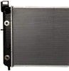 LONGKEES Automatic Transmission Aluminum/Plastic Radiator 1 Row For 2003-2006 Silverado CU2947
