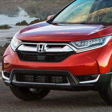 Pair Smoked Lens Front Driving Fog Light/Lamps w/Chrome Trim Bezel+Switch+Wiring Replacement for 17-18 Honda CR-V CRV