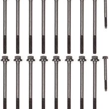 SCITOO Replacement for Head Bolts Kit fit for Buick Allure for Suzuki XL-7 for Saturn for Pontiac for Saab for Cadillac SRX STS XTS for Chevrolet DOHC 2004-2014 Automotive Engine Head Bolt Set