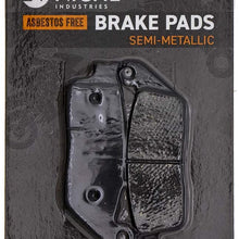 NICHE Brake Pad Set For Victory Cross Country Hammer Roads Kingpin 2204196 2203679 Complete Semi-Metallic