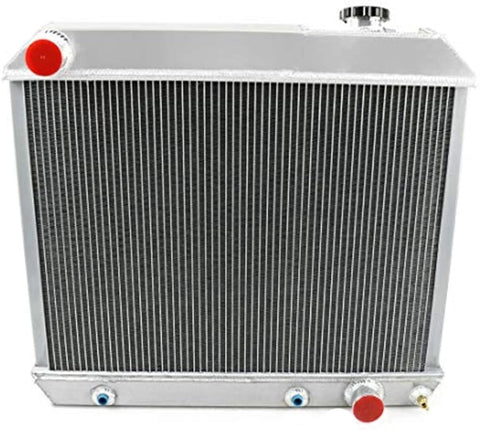 CoolingSky 56MM 3 Row Core Aluminum Radiator for 1961-1966 Chevy C/K C10 C20 C30 K10 K20 Pickup Suburban &Multiple GM Cars