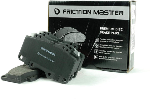 Friction Master Black MKD786 Premium Semi-Metallic Brake Disc Pad Set