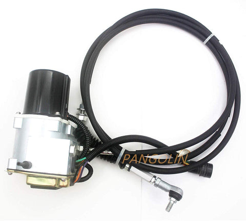 106-0092X 106-0092 1060092 E320V2 Round Throttle Motor Governor Assy with Single Cable for Excavator Speed Gas Accelerator Parts