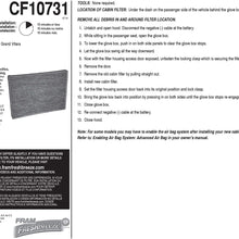 FRAM Fresh Breeze Cabin Air Filter Replacement for Car Passenger Compartment w/Arm and Hammer Baking Soda, Easy Install, CF8644A for Select Volkswagen and Audi Vehicles , white